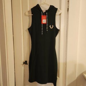 Black hoodie true religion dress